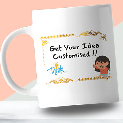 Get Your Idea Customized Premium Ceramic Mug For Raksha Bandhan