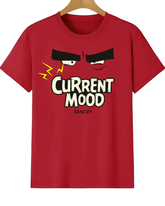 Current Mood: Angry – Red Streetwear T-Shirt