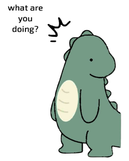 Cute Dinosaur Cartoon Matching Hoodies for Couples