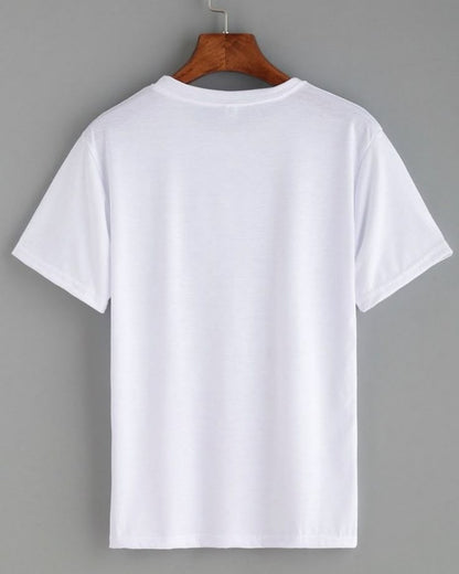 Pure Cotton Regular Fit T-Shirt - Creative Printed Tee