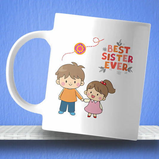 Best Gift For Sister On Raksha Bandhan: Personalized Mug