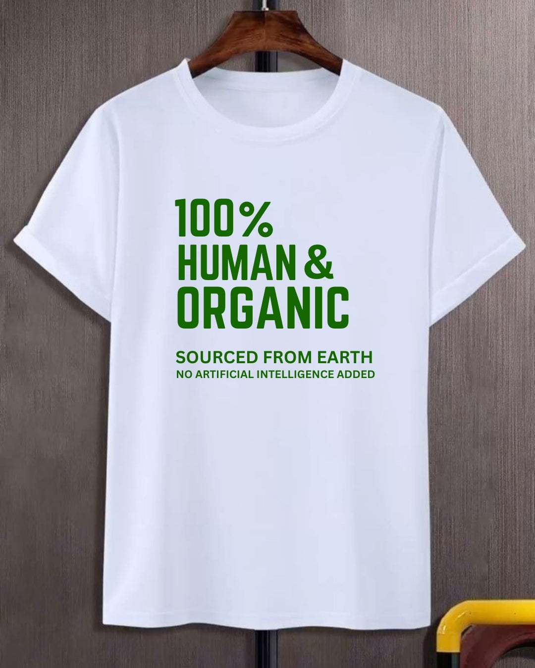 Pure Cotton Regular Fit T-Shirt - Creative Printed Tee