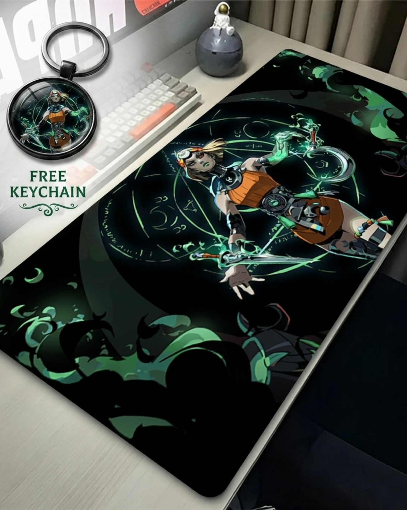 XL Anime Gaming Mouse Pad – 11 x 23 Inches (With Your Personalisation )