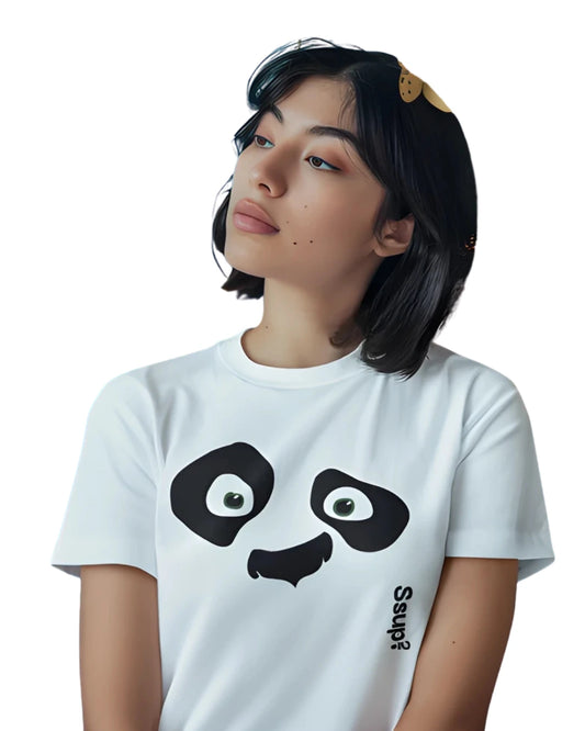 Panda Streetwear T-Shirt – 100% Cotton