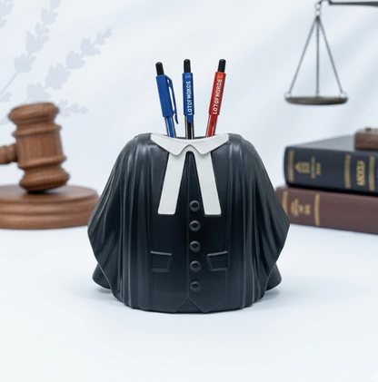Desk Pen Stand for Doctor & Advocate